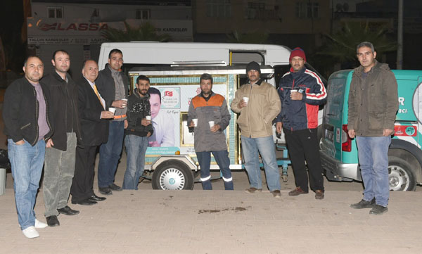 Sabah çorbaları Sarıçam Belediyesi'nden