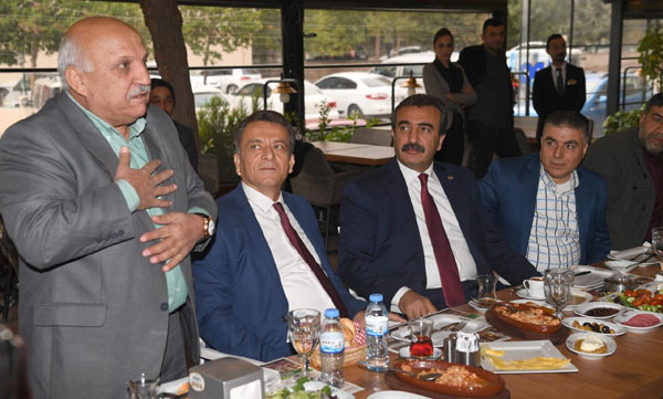 Soner Çetin, yöre dernekleriyle buluştu