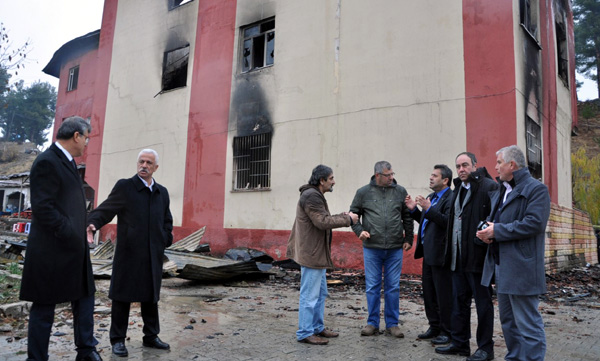 CHP heyeti Aladağ’da incelemelerde bulundu