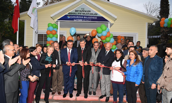 Beyazevler'e modern muhtarlık binası