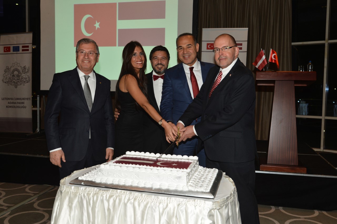 Letonya’nın kuruluş yıldönümü Adana’da kutlandı