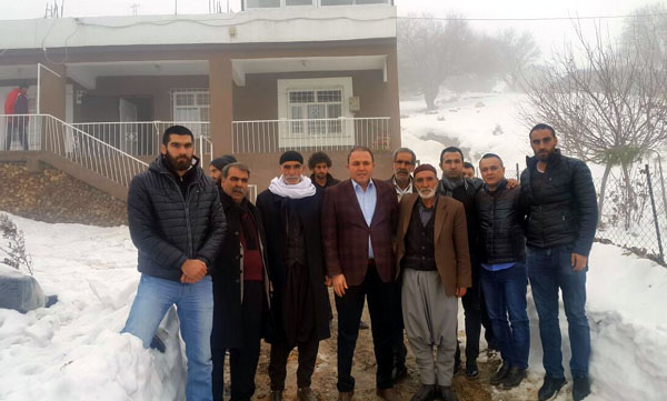 Sözlü’den Özer ailesine taziye ziyareti