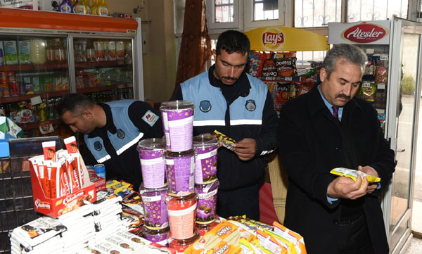 Sarıçam'da yılbaşı denetimi