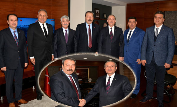 ATB'den Emniyet Müdürü Osman Ak'a ziyaret