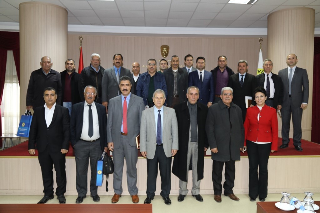 Çelikcan, muhtarlarla buluştu