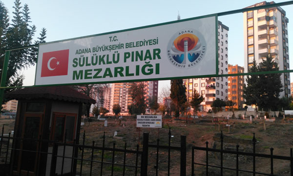 Cenaze defni yasaklı mezarlık!