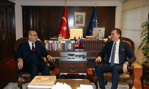 Vali Demirtaş, AB Bakanı Ömer Çelik’i Ziyaret Etti