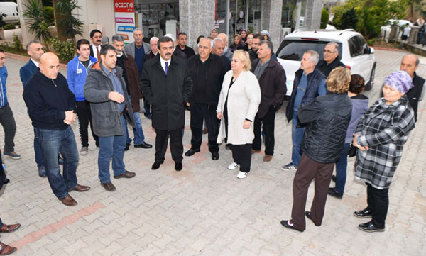 Halkın şikayetine anında müdahale 