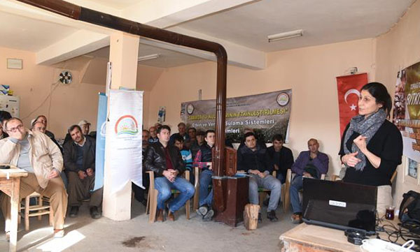 75 bin hektar alan sulamaya açılıyor