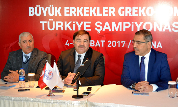Türkiye Grekoromen Güreş Şampiyonası Adana’da yapılacak