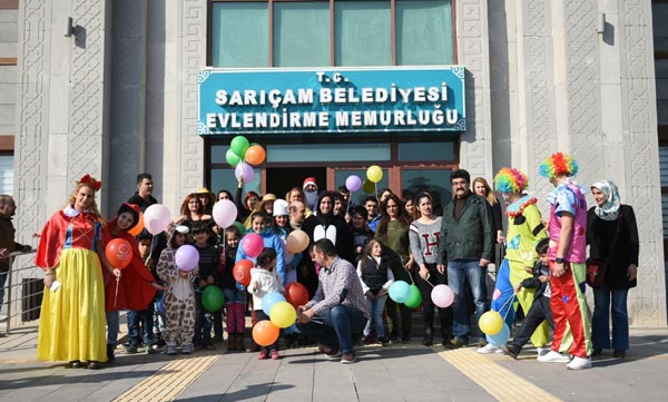 Sarıçam Belediyesi Engelli çocukları ağırladı