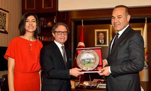 Brezilya Büyükelçisi'nden Başkan Sözlü'ye ziyaret