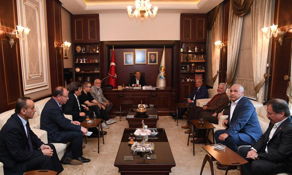 Başkan Kocamaz'dan Başkan Sözlü'ye ziyaret