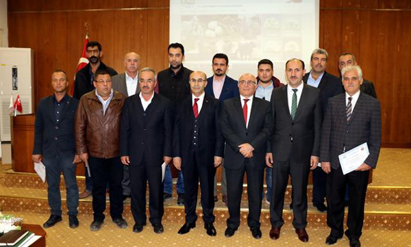 Hibe alan çiftçilerle sözleşme imzalandı