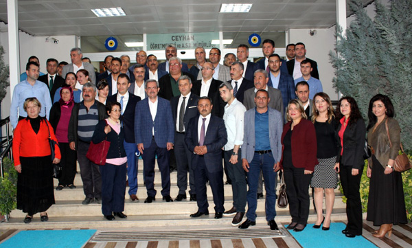 Ünüvar, sağlık çalışanları ile buluştu