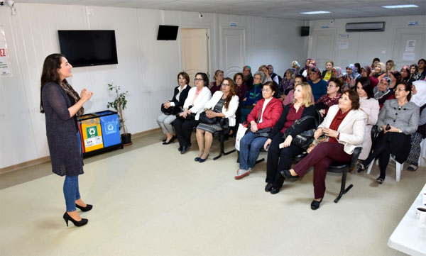 Kadınlara hakları anlatıldı