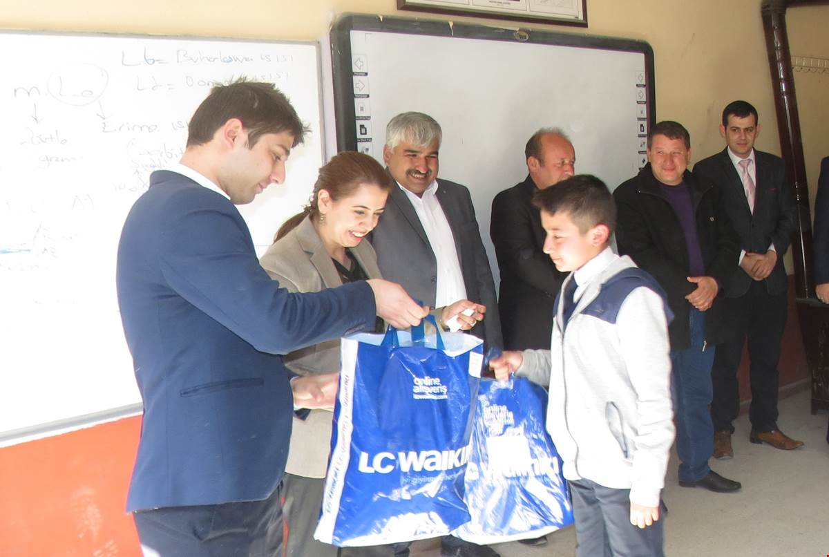 Çatak Köyü’ne yardım eli