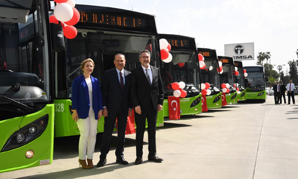 Büyükşehir Belediyesi Adana'ya 15 otobüs daha kazandırdı