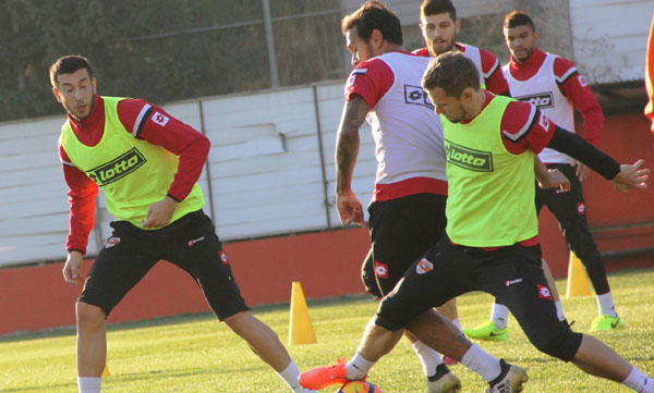 Kaplan Beşiktaş maçının provasını yapacak