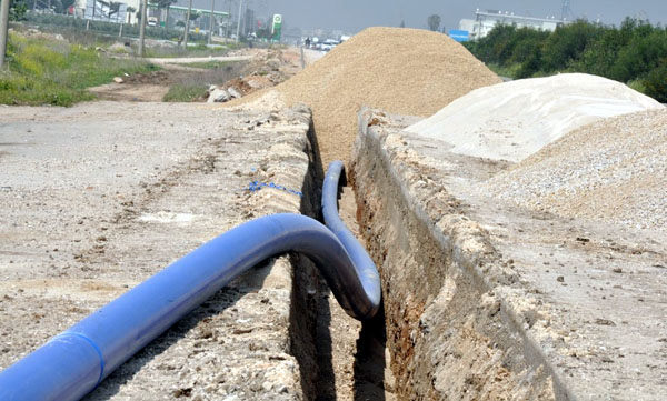 ASKİ'den yeni içme suyu hattı