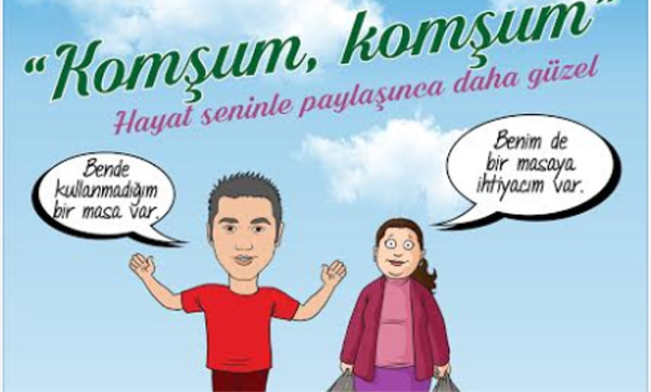 Sarıçam'dan ‘Komşum Komşum’ Projesi