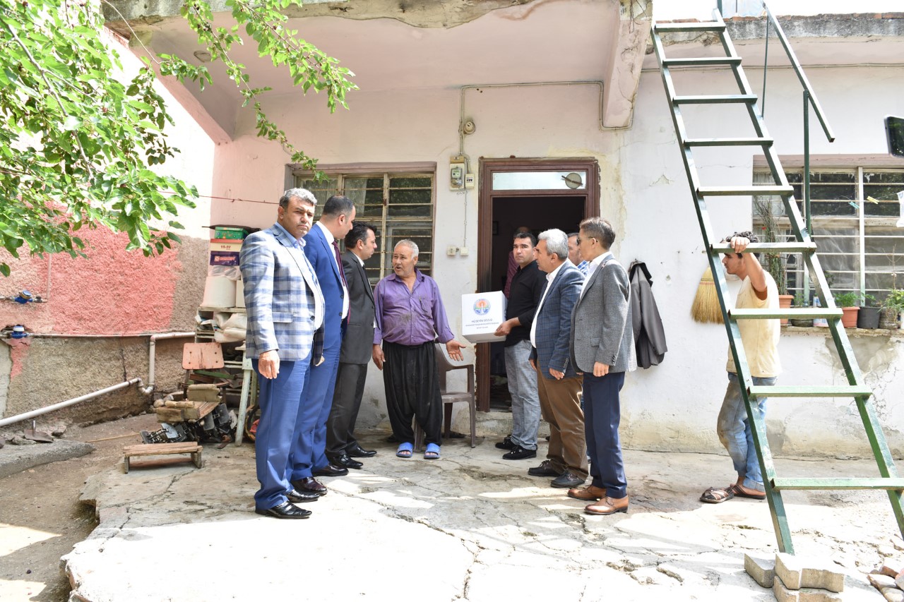 Kırsaldaki dar gelirli vatandaşa Büyükşehir desteği