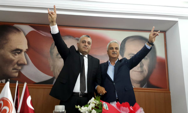 MHP Adana İl Başkanlığı’nda devir teslimi yapıldı