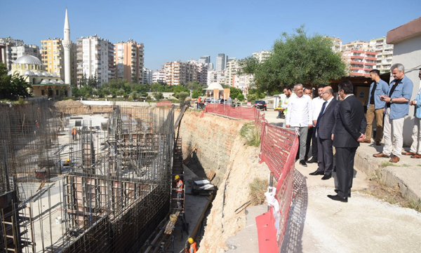 Vali Demirtaş, yeni Huzurevi inşaatıni inceledi