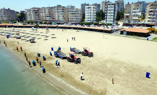 Adana’nın plajları yaza hazır