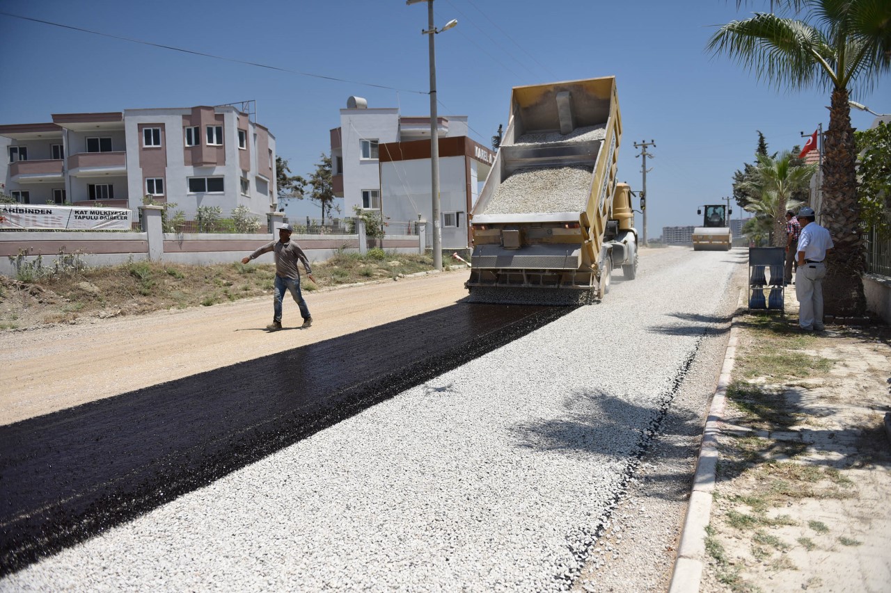 Karataş Harbiş yolu asfaltlandı