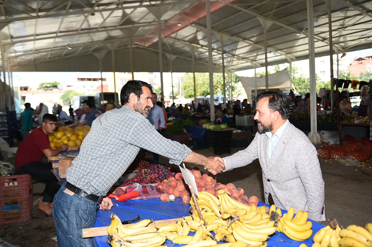Uludağ’dan kapalı semt pazarına ziyaret