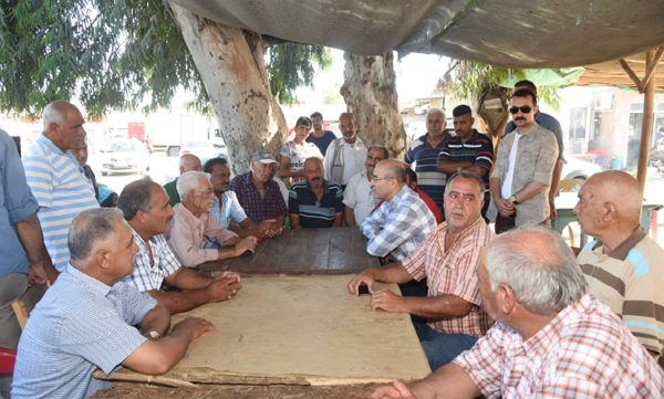 Vali Demirtaş, sahil ilçesi Karataş'ta