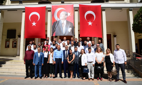 MHP Adana İl Başkanı ve yöetiminden Başkan Sözlü’ye ziyaret