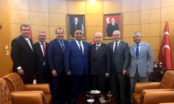 Sözlü’nün projelerine Bahçeli’den destek sözü