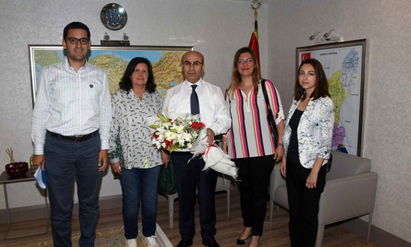 Kimyacılardan Vali Demirtaş'a ziyaret