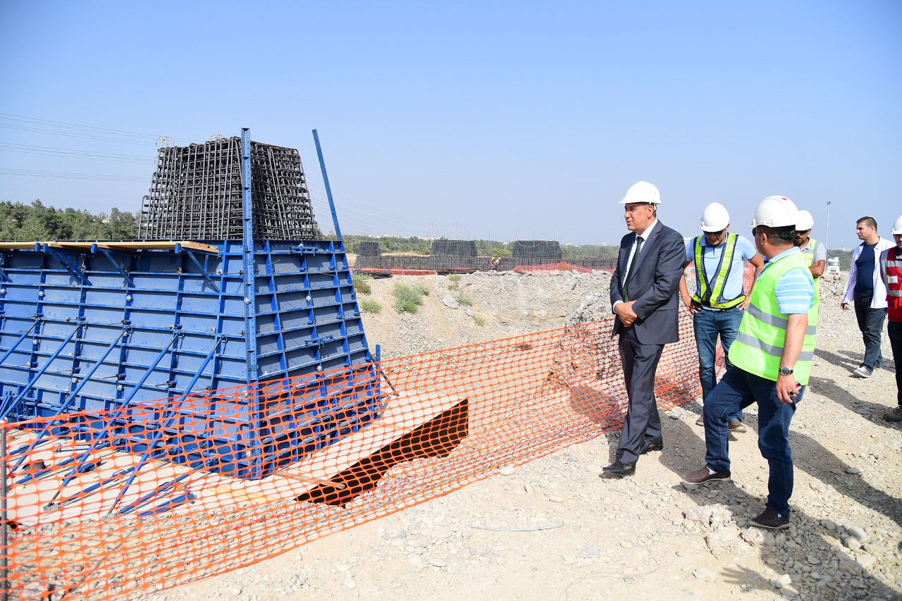 Devlet Bahçeli Köprüsü’nde hummalı çalışma