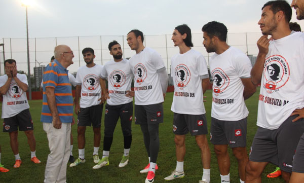 Dorde Miliç, Adanaspor antrenmanını ziyaret etti