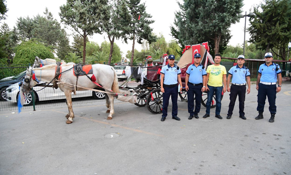 Adana’da fayton denetimi