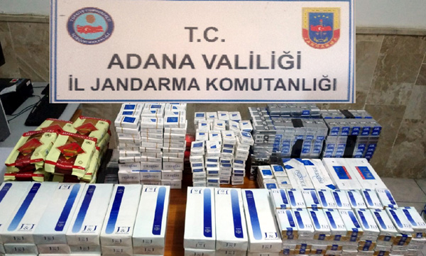 Adana'da kaçakçılık operasyonu