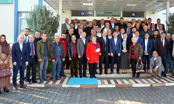 AK Parti bu kez Ceyhanlı muhtarlarla buluştu
