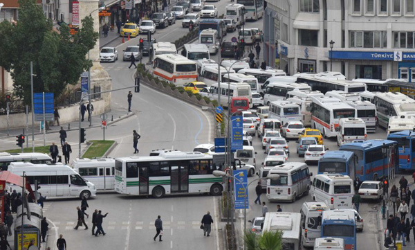 Kent içi trafiğe tek yön formülü