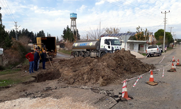25 Yıllık sorunu ASKİ çözdü