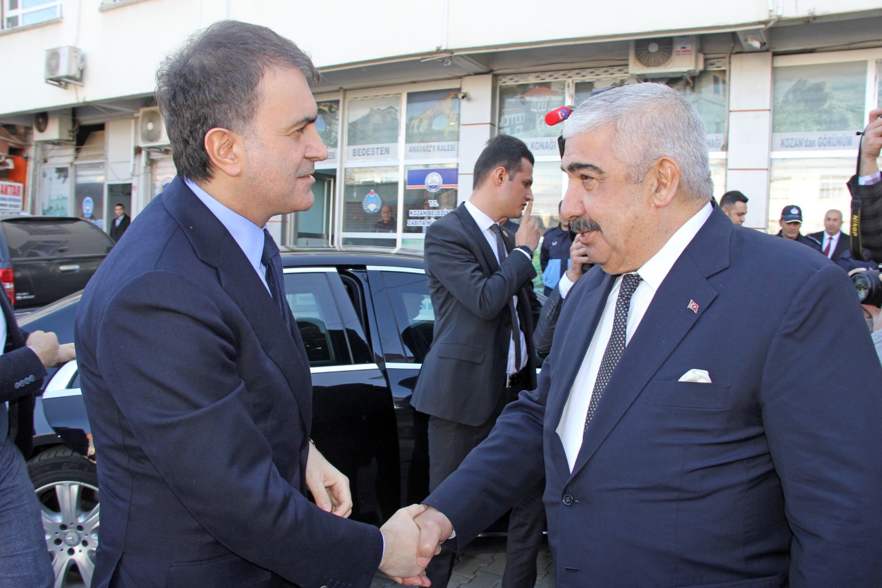 Bakan Çelik'ten başkan Öztürk'e ziyaret