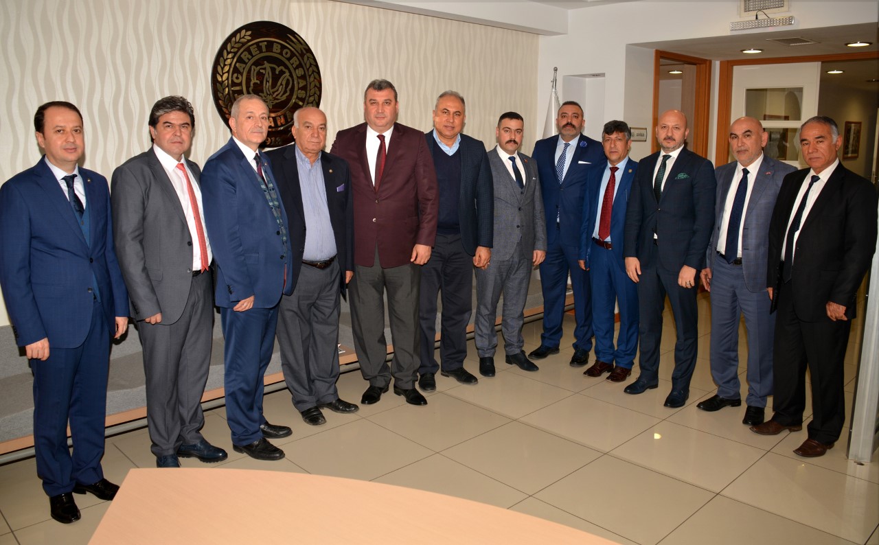 MHP’li Yöneticilerden ATB’ye Ziyaret