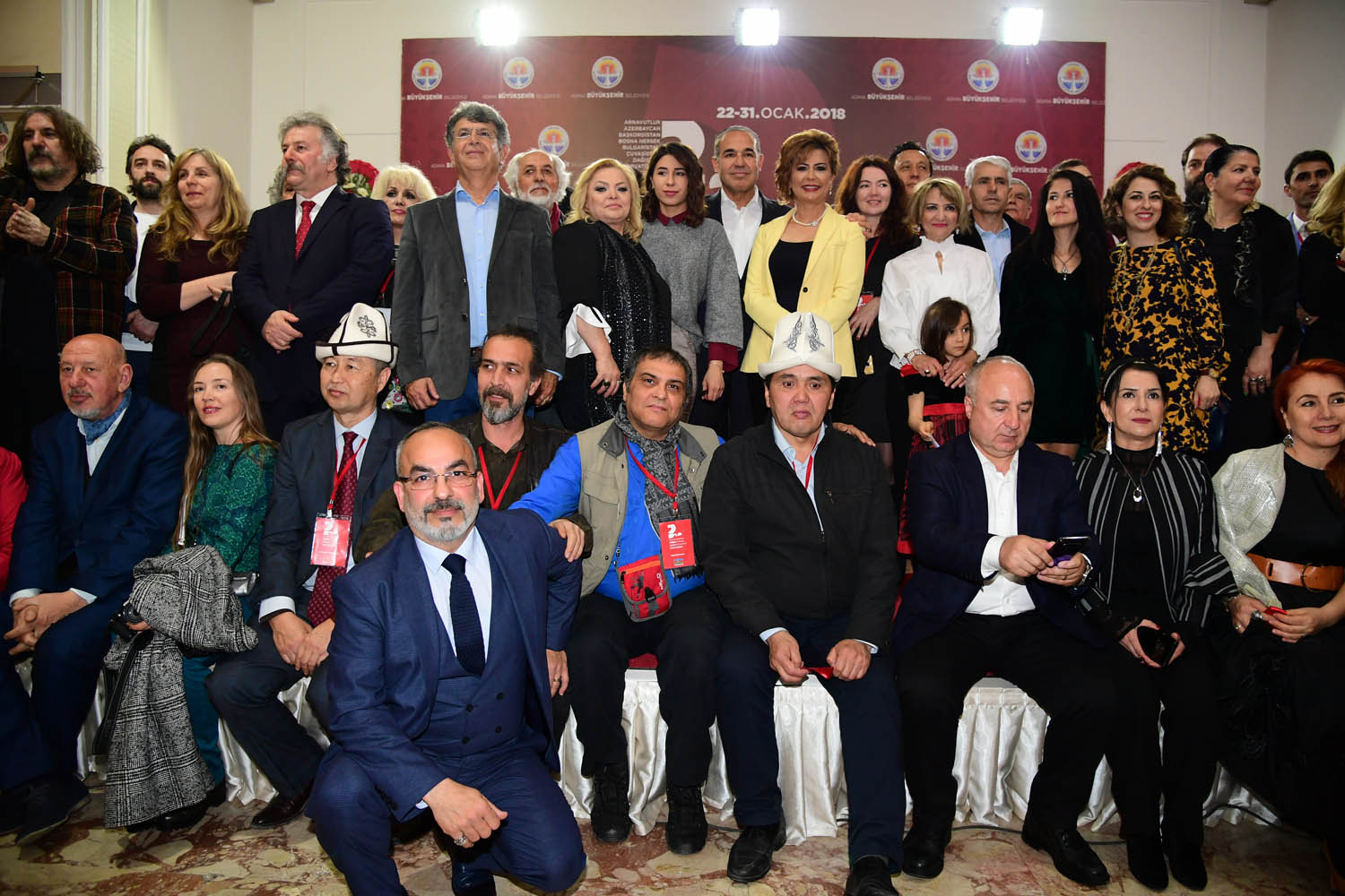 2. Uluslararası Türk Dünyası Sanat Çalıştayı resim sergisi