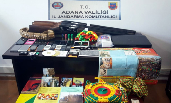 Adana'da terör operasyonu