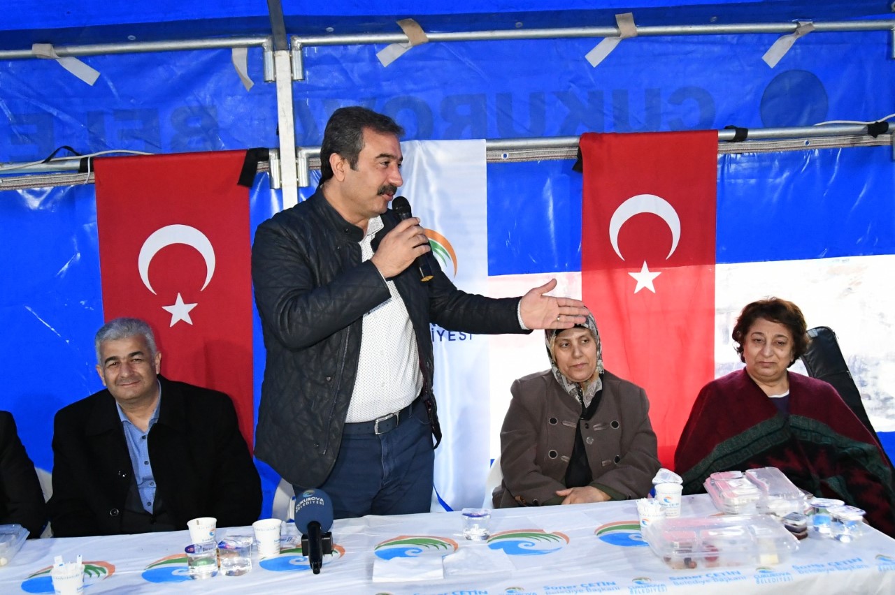 BAŞKAN ÇETİN'İ DUYGULARINDAN SÜRPRİZ