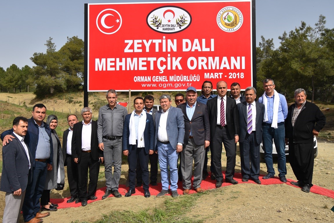 Karaisalı’da ‘Zeytin Dalı Mehmetçik Ormanı’ Oluşturuldu