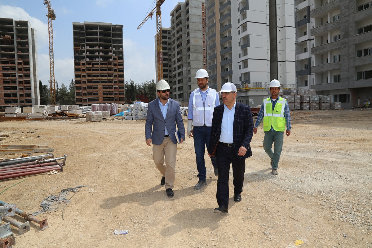 Yüreğir'de Konutlar Rekor Sürede Tamamlanacak