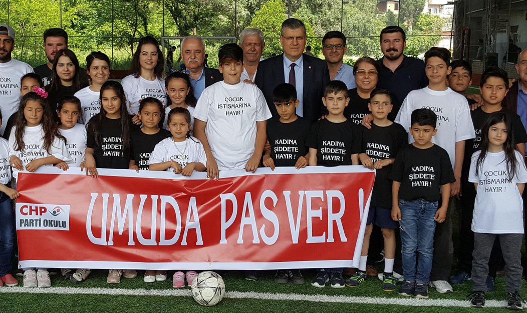 Şiddete, istismara karşı ‘Umuda Pas Ver’diler